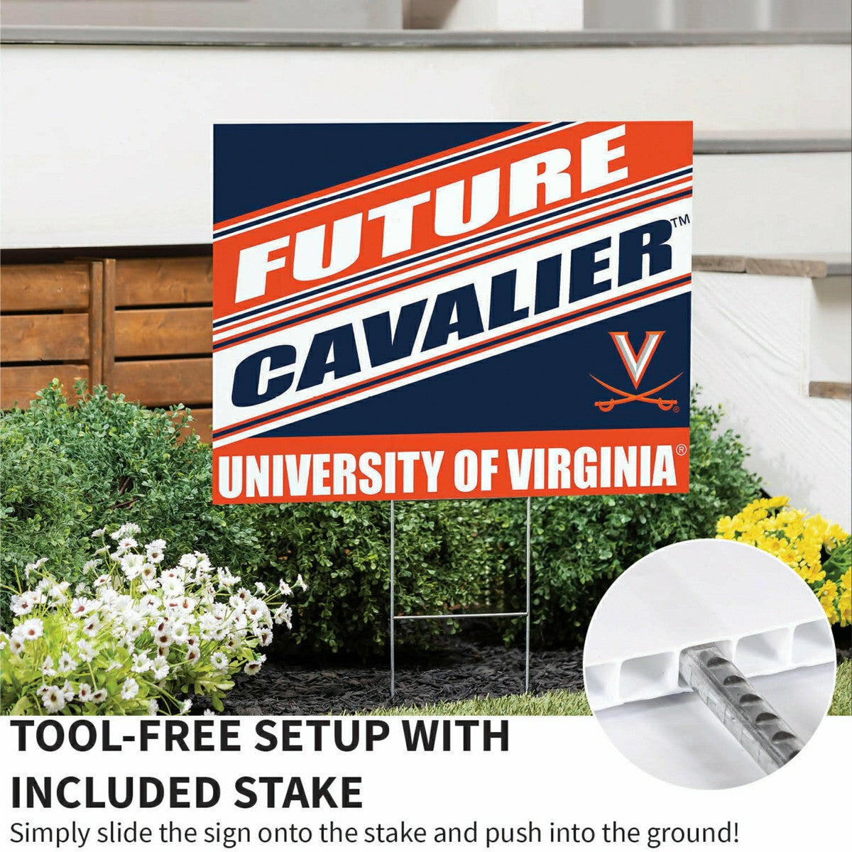 Team Sports America Classic - University of Virginia Coroplast Yard Sign, Future Student