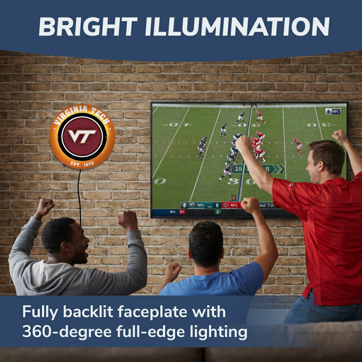Team Sports America Classic - Virginia Tech, Metal Lite, Round