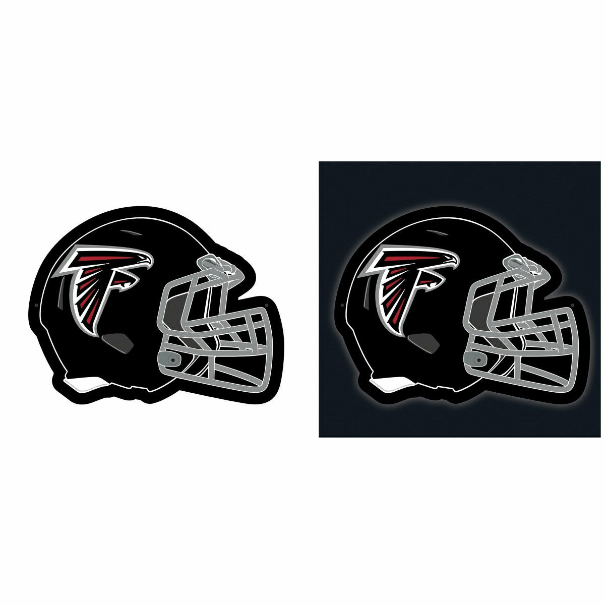 Team Sports America Value - LED Wall Decor, Helmet, Atlanta Falcons