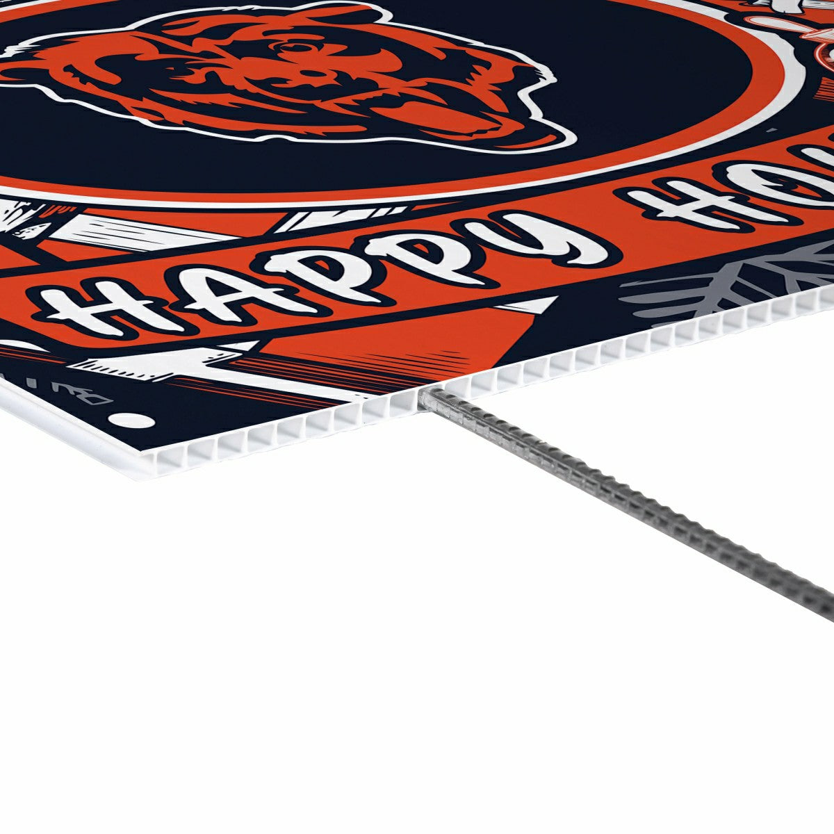 Team Sports America Trending - Chicago Bears Yard Sign, Holiday