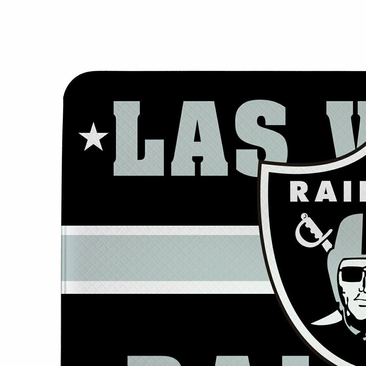 Team Sports America Signature - Las Vegas Raiders Anti-Fatigue Mat, 18"x30"