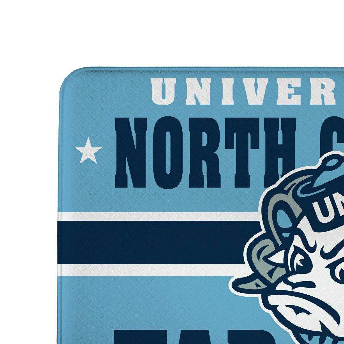 Team Sports America Signature - University of North Carolina Anti-Fatigue Mat, 18"x30"