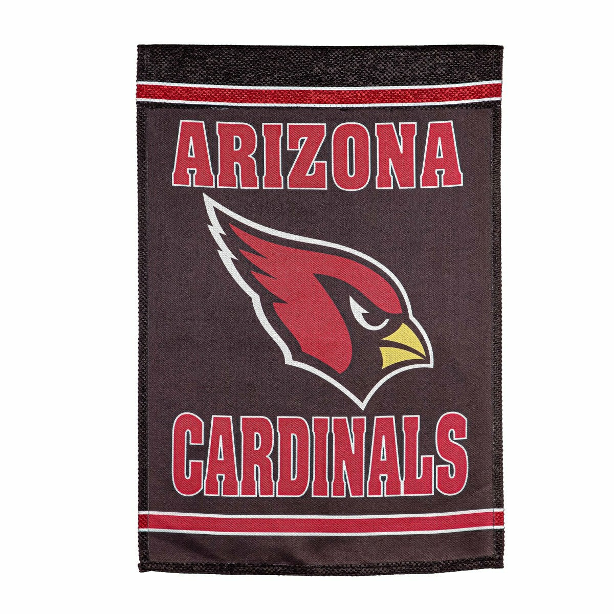 Team Sports America Signature - Embossed Suede Flag, GDN Size, Arizona Cardinals