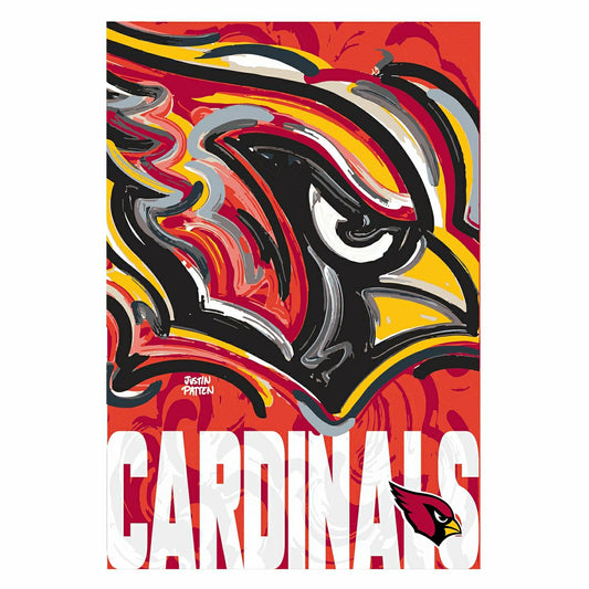 Team Sports America Signature - Arizona Cardinals, Suede GDN, Justin Patten Logo