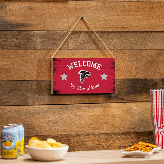 Team Sports America Trending - Atlanta Falcons Wood Wall Sign, 6x11
