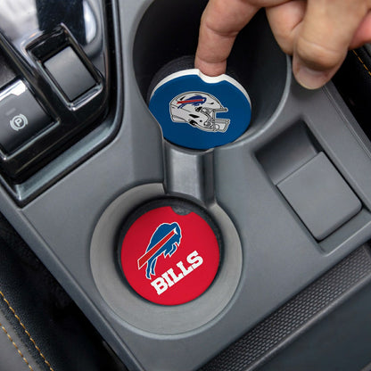 Team Sports America Classic - Buffalo Bills Car Coaster Set, 2pc