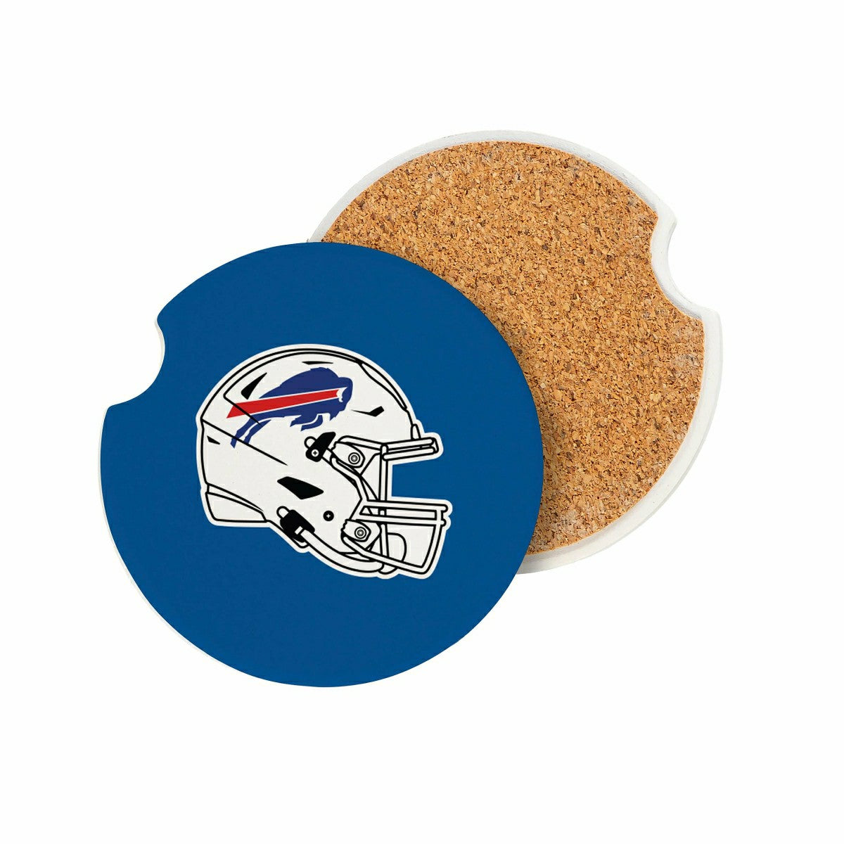 Team Sports America Classic - Buffalo Bills Car Coaster Set, 2pc
