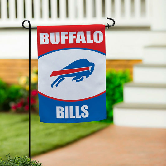 Team Sports America Essential - Buffalo Bills Suede Garden Flag
