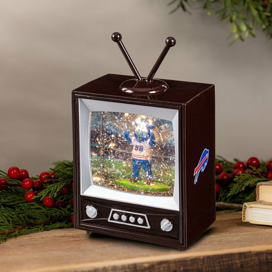 Team Sports America Best Seller - Buffalo Bills Vintage TV Water Lantern