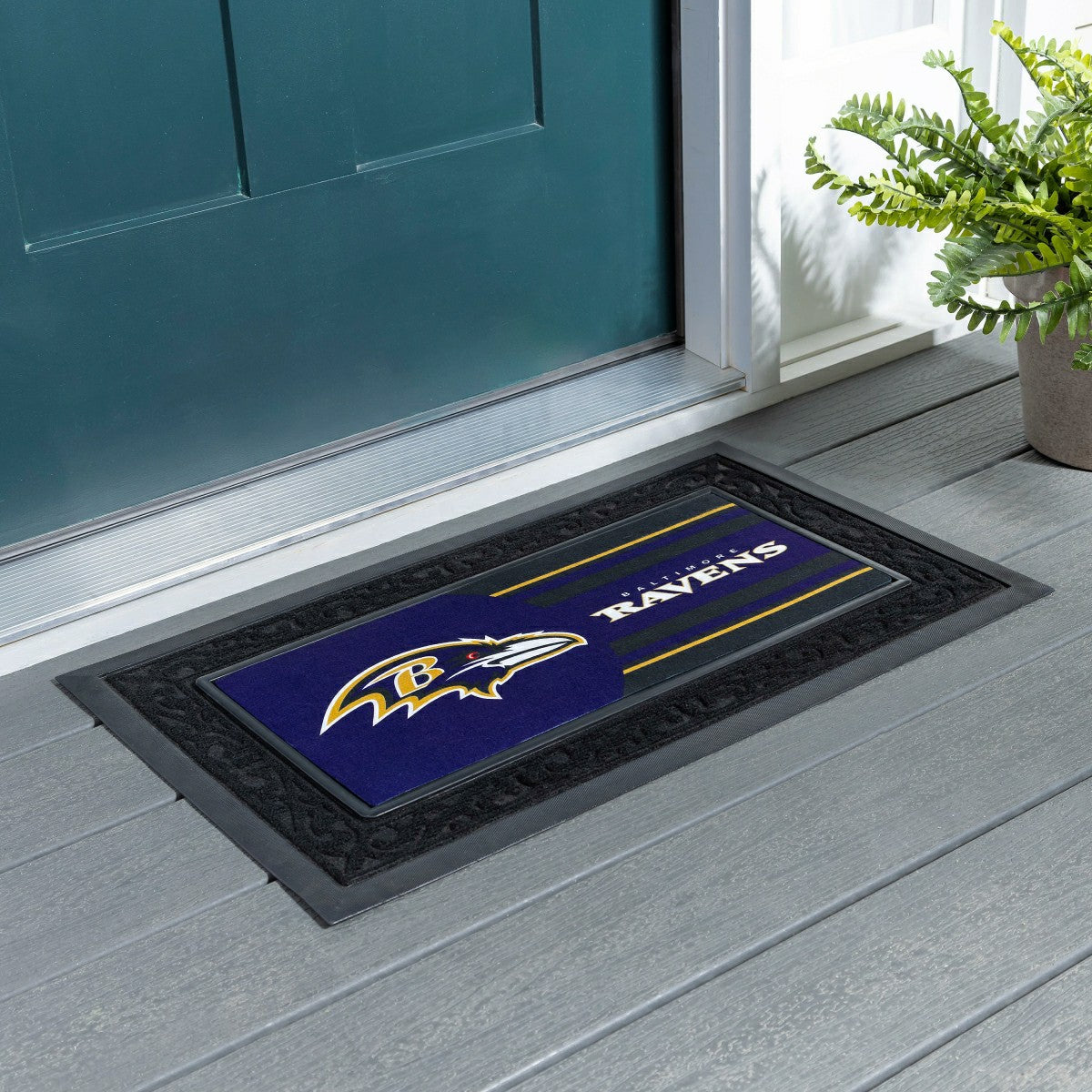 Team Sports America Recommended - Baltimore Ravens Sassafras Switch Mat