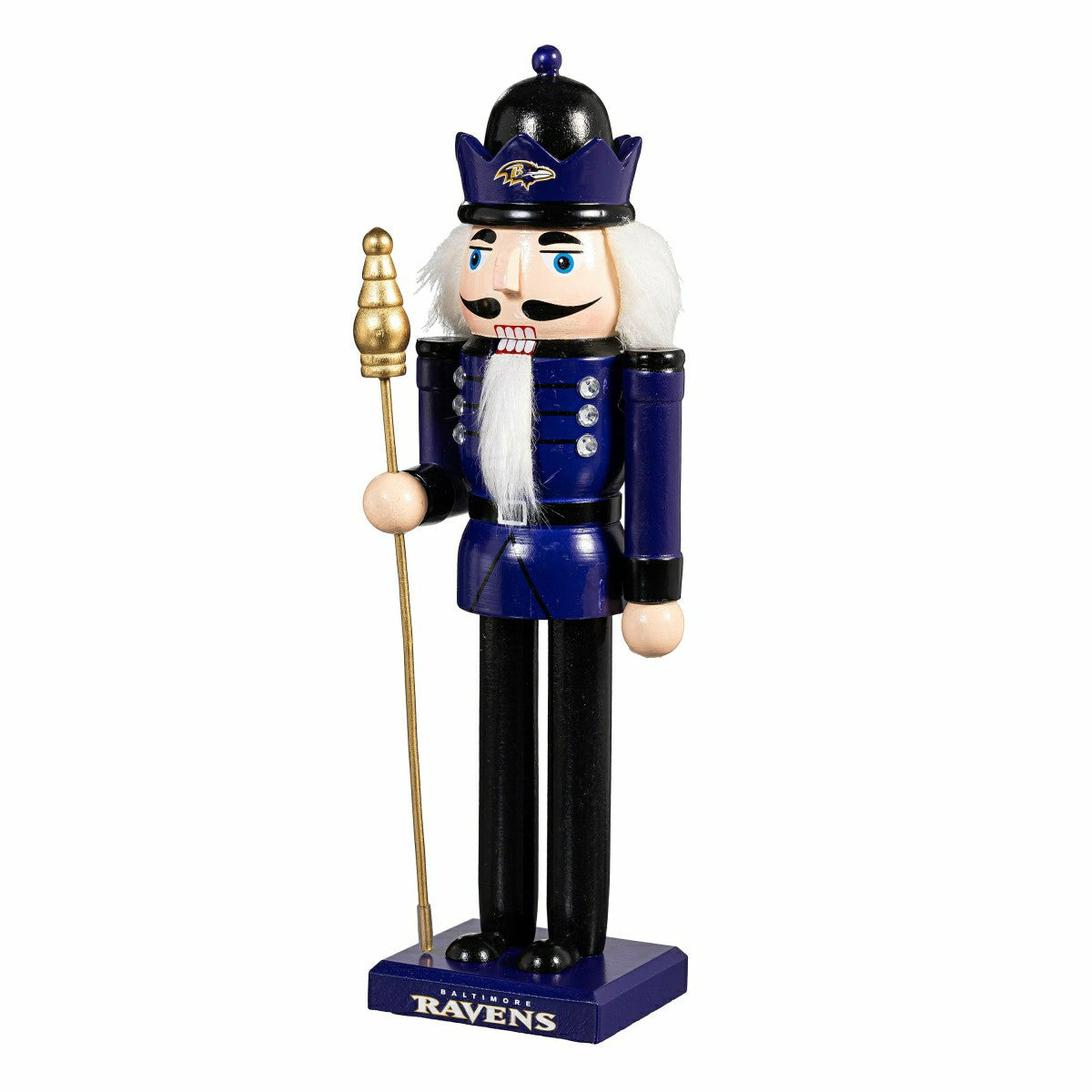 Team Sports America Exclusive - Nutcracker Statue, Baltimore Ravens