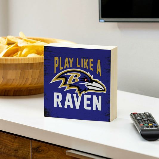 Team Sports America Signature - Baltimore Ravens Plock, Down Home Fans, 6x6