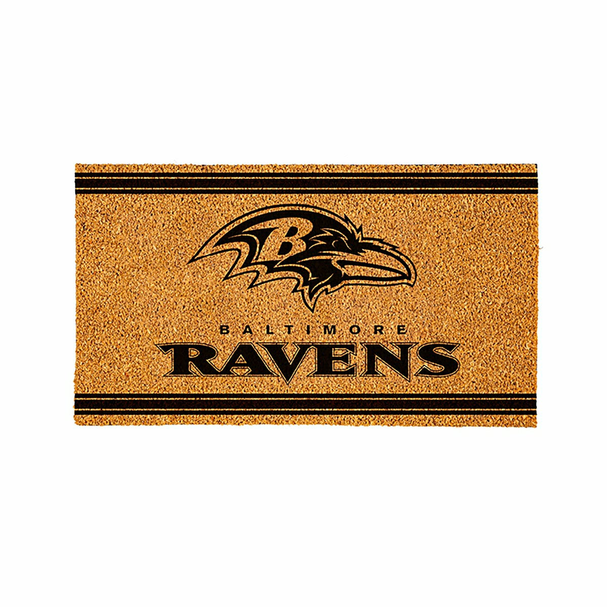 Team Sports America Recommended - Baltimore Ravens, Coir Mat 1C