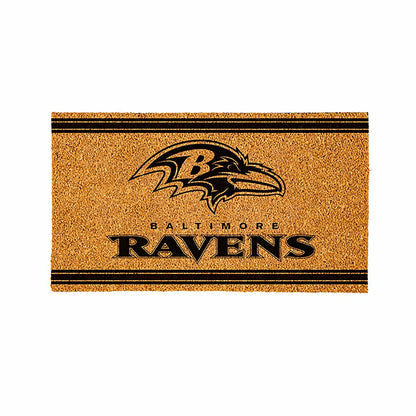 Team Sports America Recommended - Baltimore Ravens, Coir Mat 1C