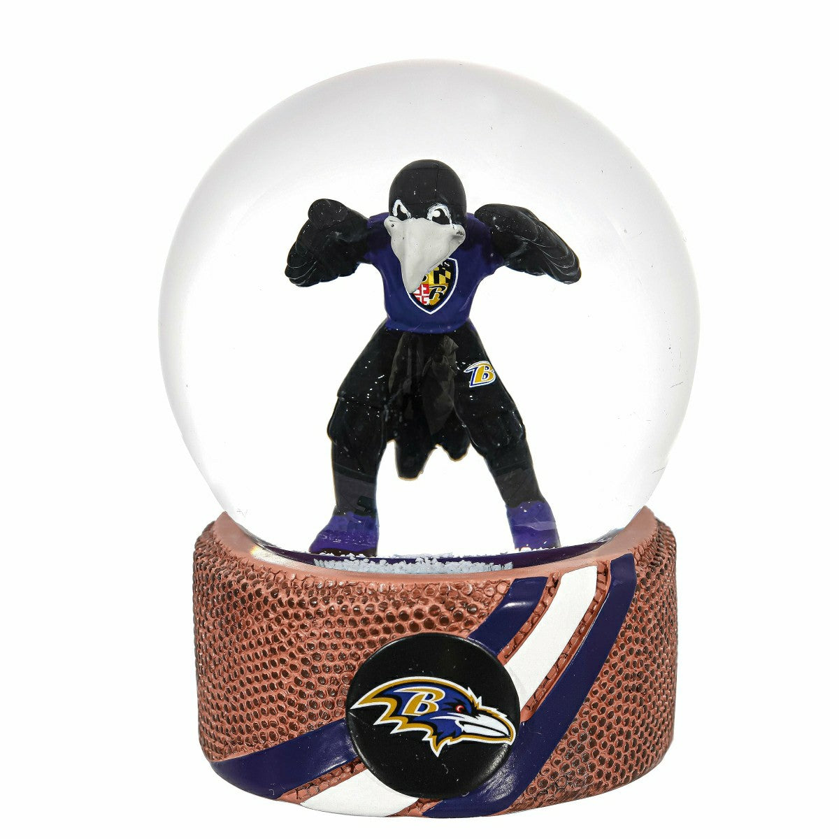 Team Sports America Exclusive - Water Globe, Baltimore Ravens