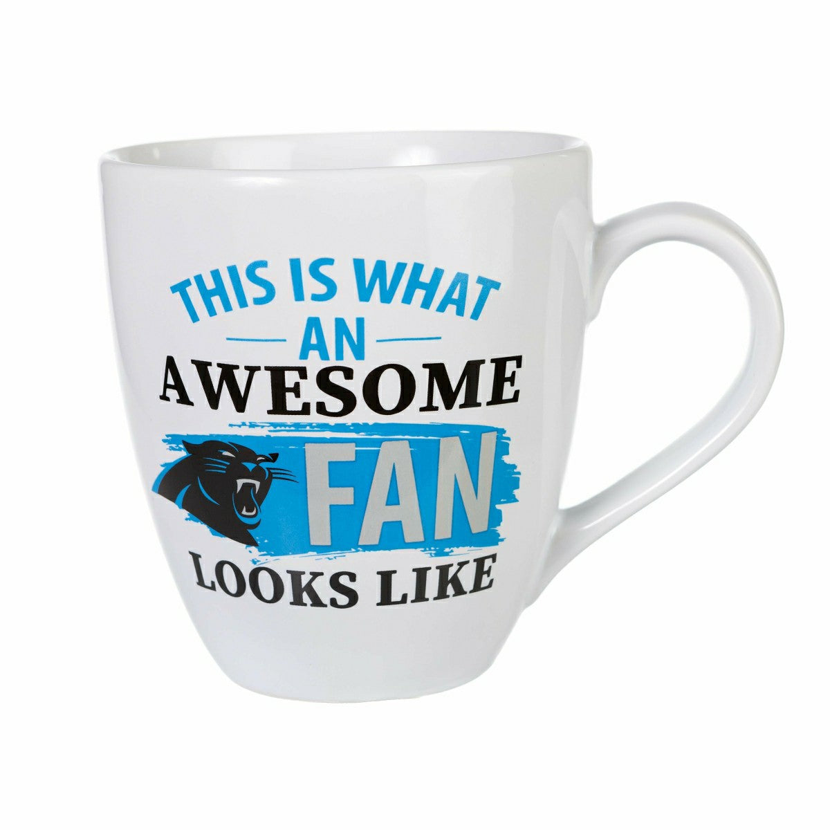 Team Sports America Best Seller - Carolina Panthers, Ceramic Cup O'Java 17oz Gift Set