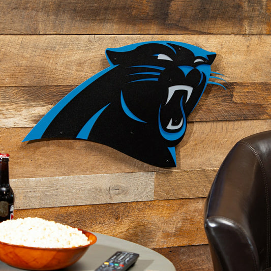 Team Sports America Classic - Carolina Panthers Premier Metal Wall Art