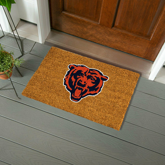 Team Sports America Value - Coir Mat, 16"x28", Chicago Bears