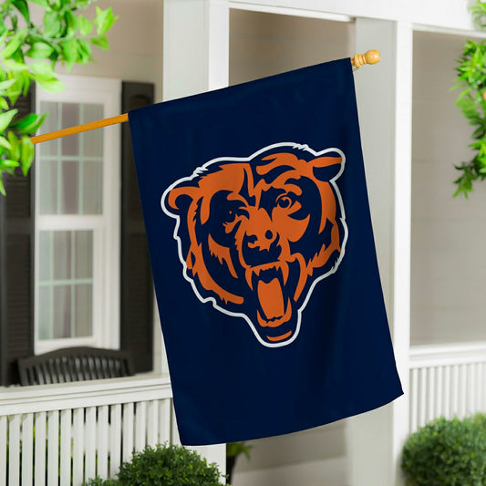 Team Sports America Classic - Chicago Bears Applique House Flag