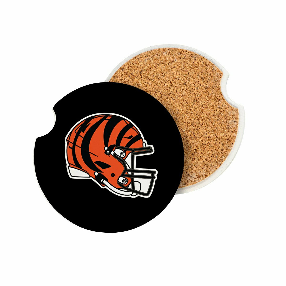 Team Sports America Value - Cincinnati Bengals Car Coaster Set, 2pc