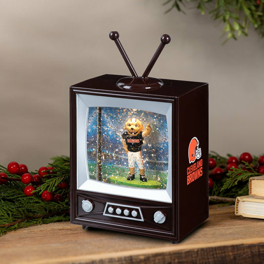 Team Sports America Value - Cleveland Browns Vintage TV Water Lantern