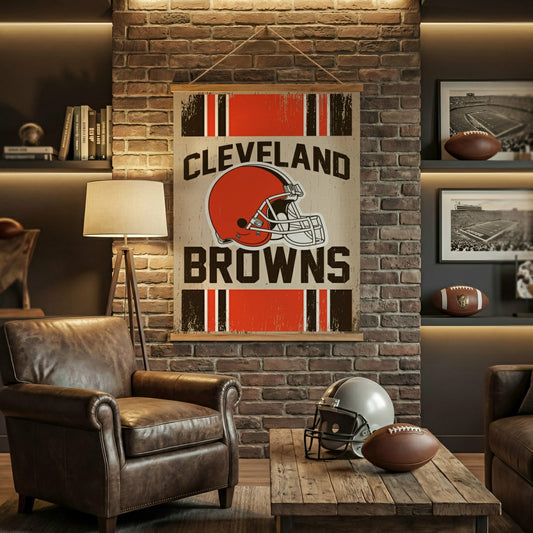 Team Sports America Everyday - Cleveland Browns, Canvas Wall Tapestry, Large, 54x36