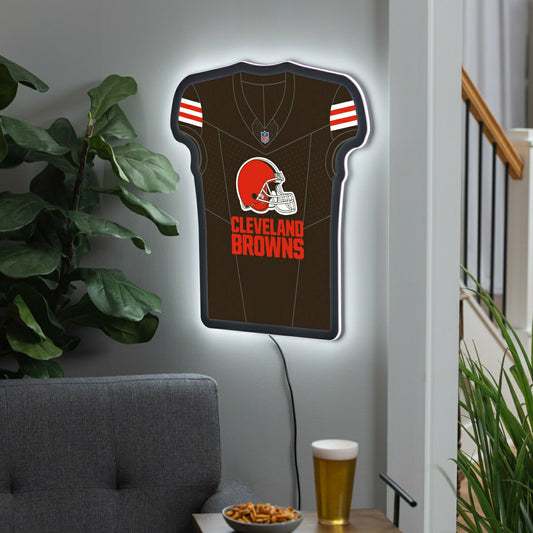 Team Sports America Trending - Cleveland Browns NFL Football Jersey Edgelite LED Decor