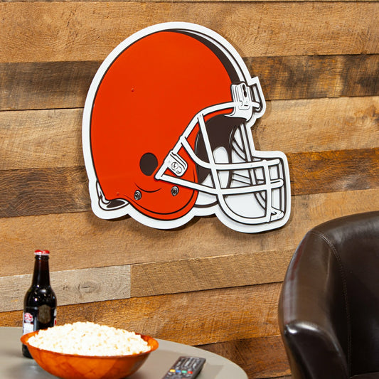 Team Sports America Recommended - Cleveland Browns Premier Metal Wall Art