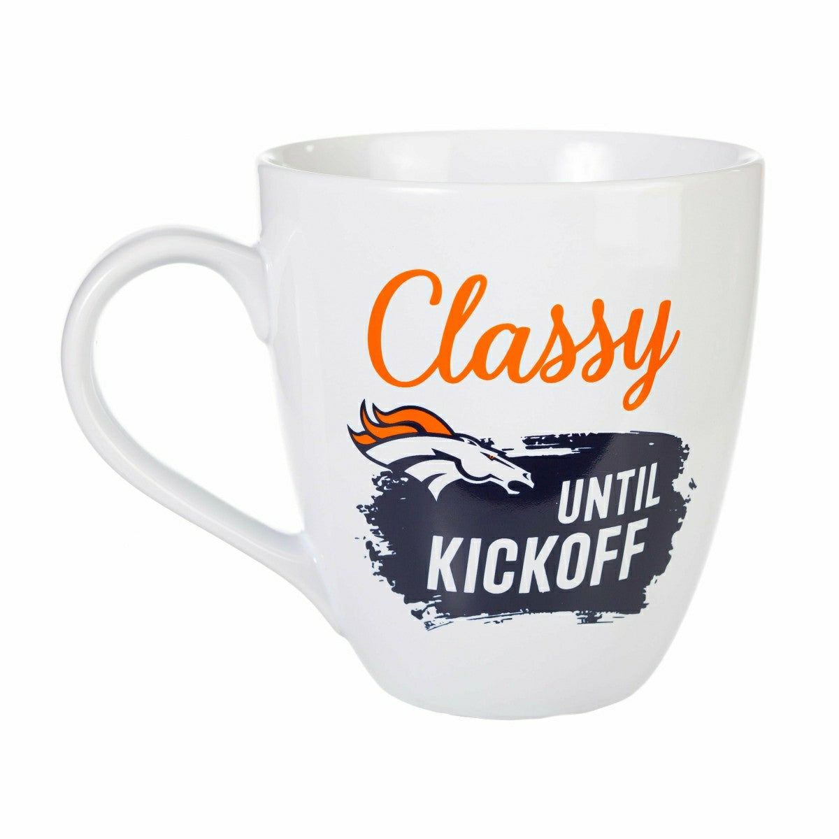 Team Sports America Recommended - Denver Broncos, Ceramic Cup O'Java 17oz Gift Set