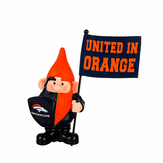 Team Sports America Exclusive - Denver Broncos, Flag Holder Gnome