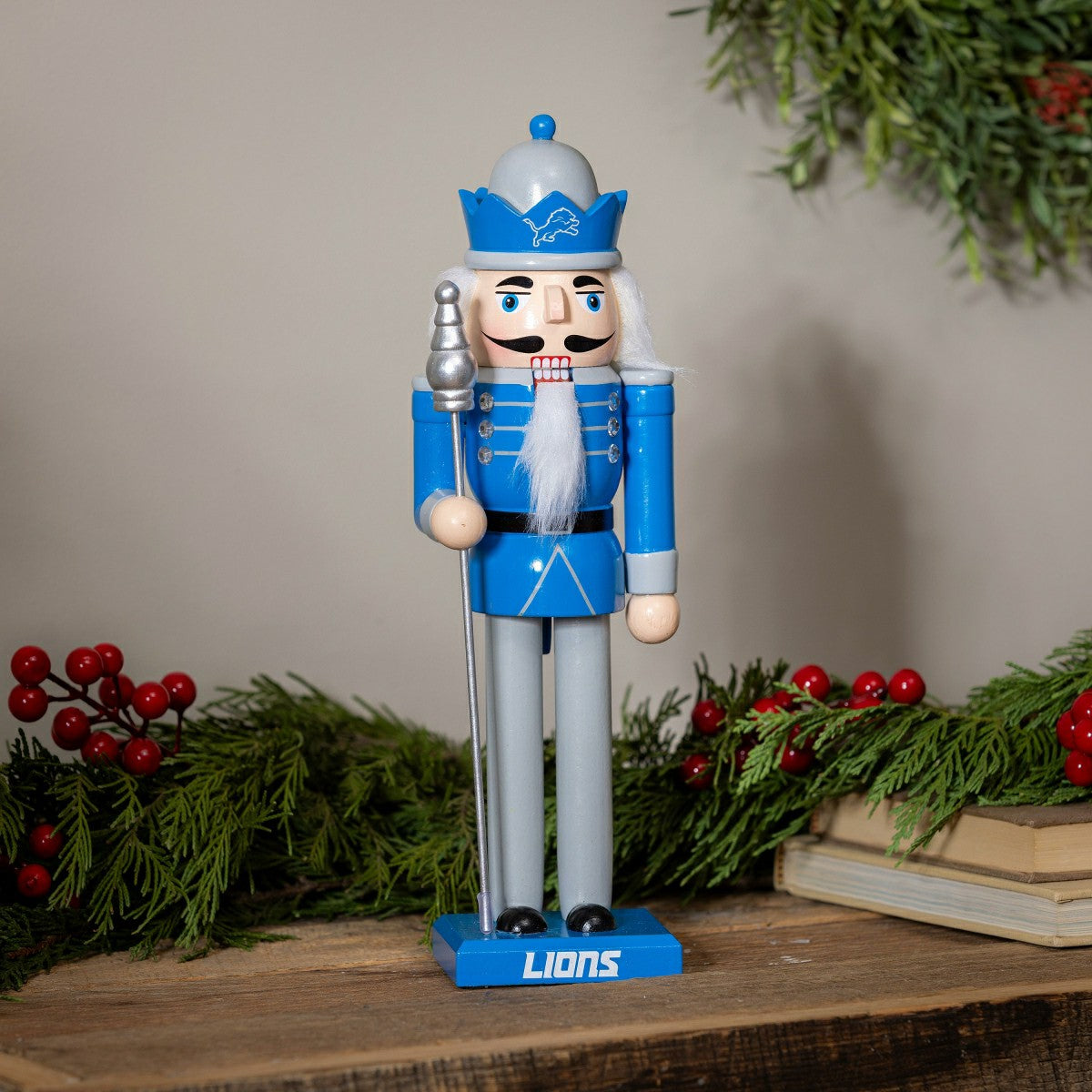 Team Sports America Essential - Nutcracker Statue, Detroit Lions