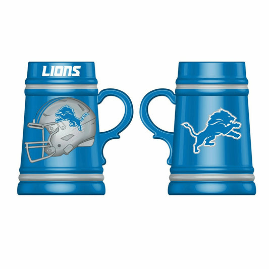 Team Sports America Recommended - Detroit Lions Ceramic Stein Cup, 24oz