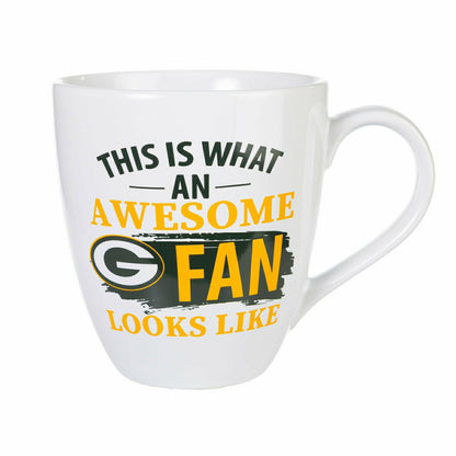 Team Sports America Best Seller - Green Bay Packers, Ceramic Cup O'Java 17oz Gift Set