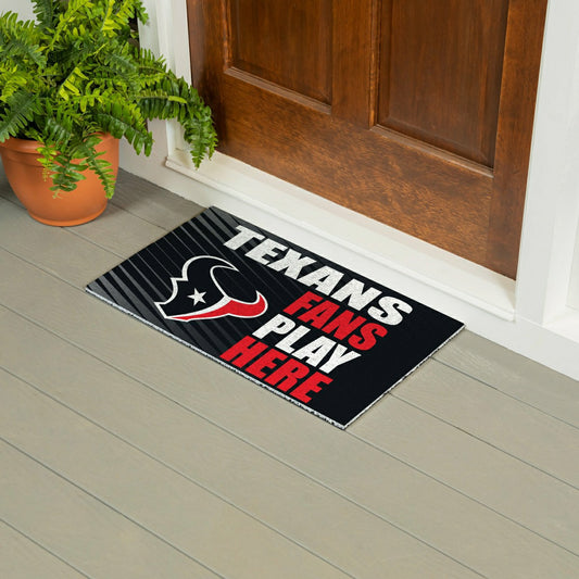 Team Sports America Exclusive - Houston Texans Fan Mat, 28"x16"