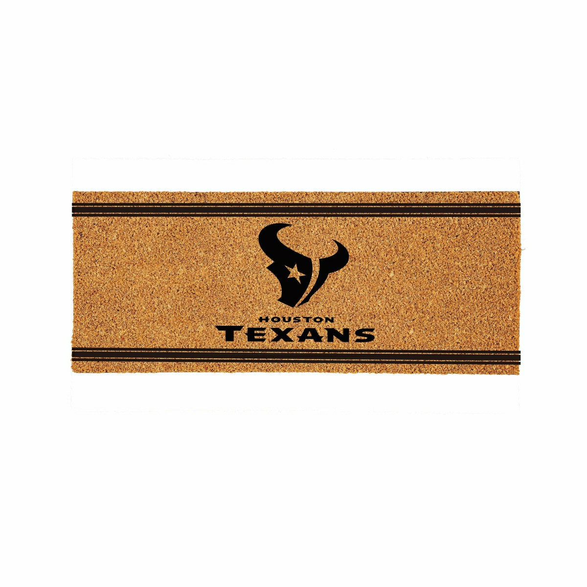 Team Sports America Value - Houston Texans Extra Large One Color Coir Mat, 60"x24"