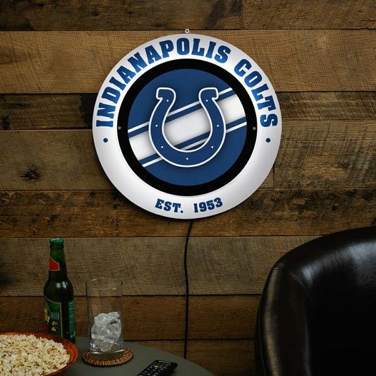 Team Sports America Trending - Indianapolis Colts, Metal Lite, Round