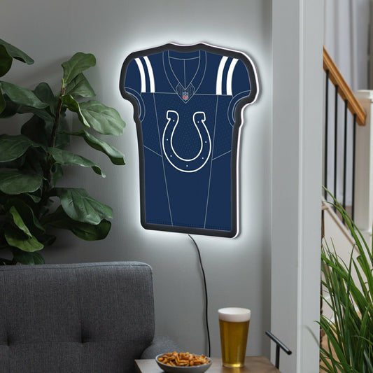 Team Sports America Exclusive - Indianapolis Colts NFL Football Jersey Edgelite LED Decor