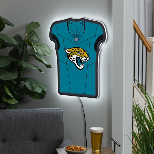 Team Sports America Classic - Jacksonville Jaguars NFL Football Jersey Edgelite LED Decor