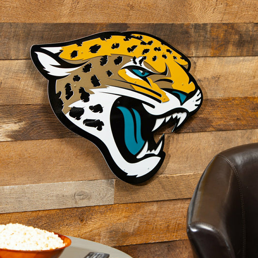 Team Sports America Essential - Jacksonville Jaguars Premier Metal Wall Art