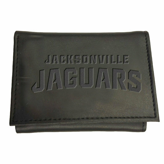 Team Sports America Value - Jacksonville Jaguars, Tri-Fold Wallet, Black