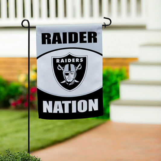 Team Sports America Essential - Las Vegas Raiders Suede Flag, GDN