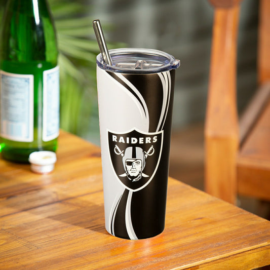 Team Sports America Trending - Stainless Steel Tumbler, 20oz, Las Vegas Raiders