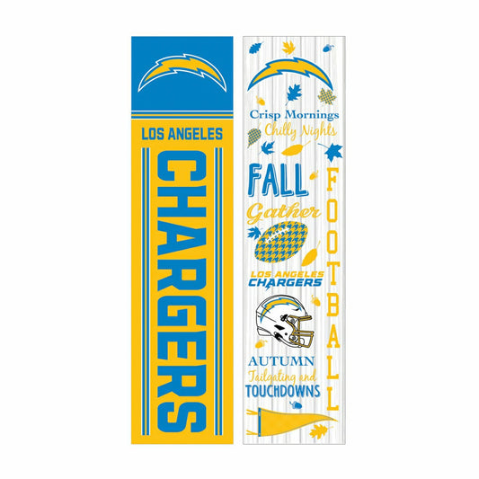 Team Sports America Classic - 46" Double Sided Leaner, Los Angeles Chargers, Fall Seasonal