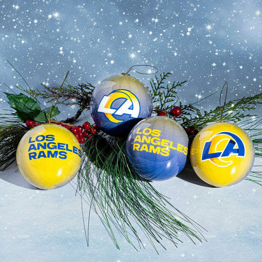 Team Sports America Value - 12pc Ornament Set, Los Angeles Rams