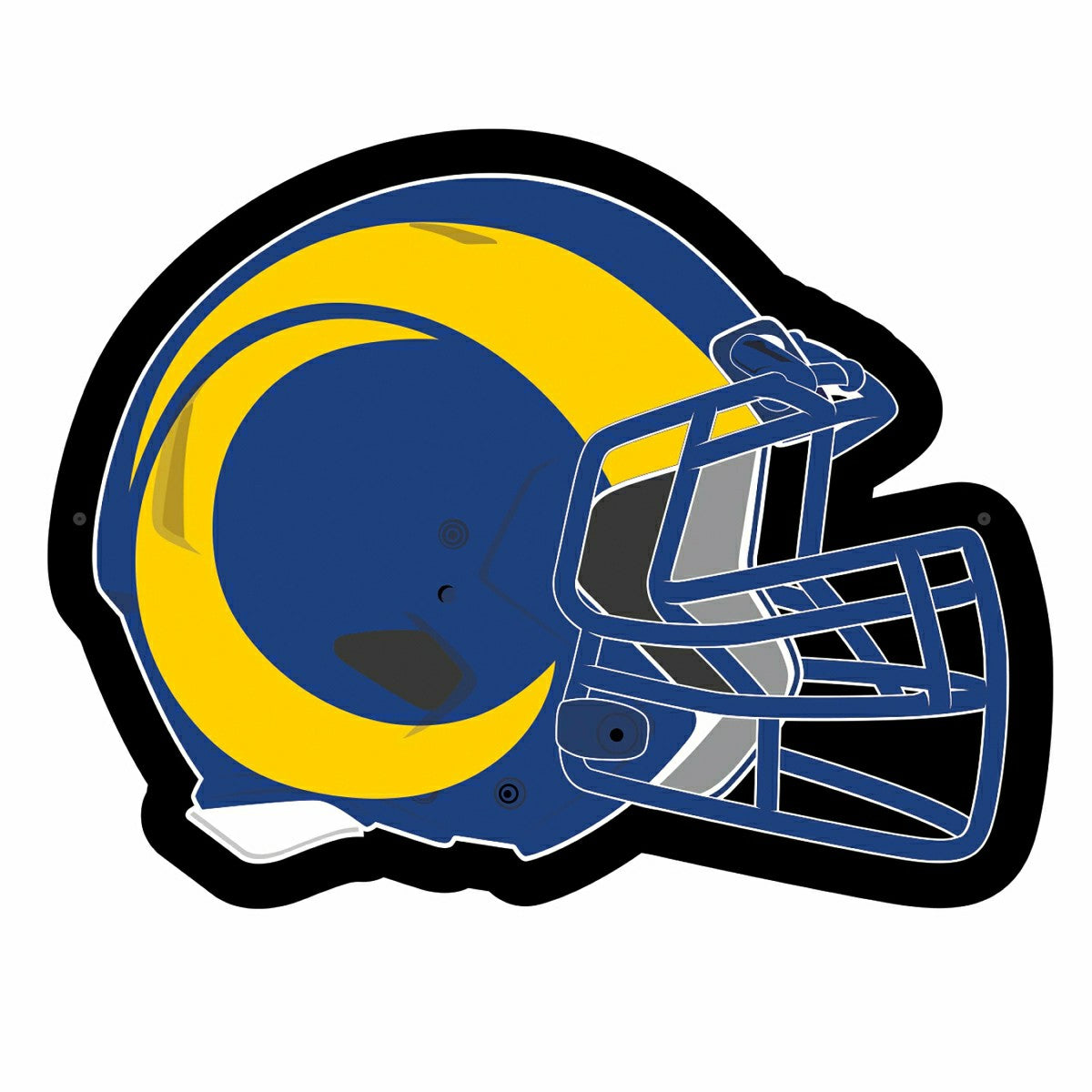 Team Sports America Everyday - LED Wall Decor, Helmet, Los Angeles Rams