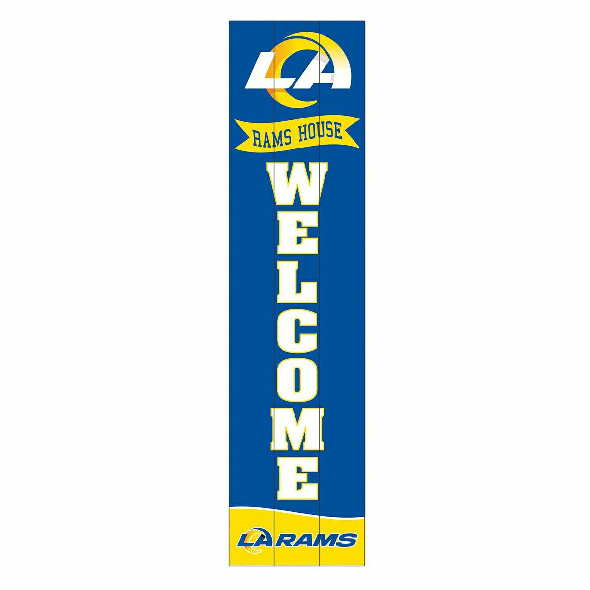 Team Sports America Value - Los Angeles Rams Large Single Sided Leaner, 46"