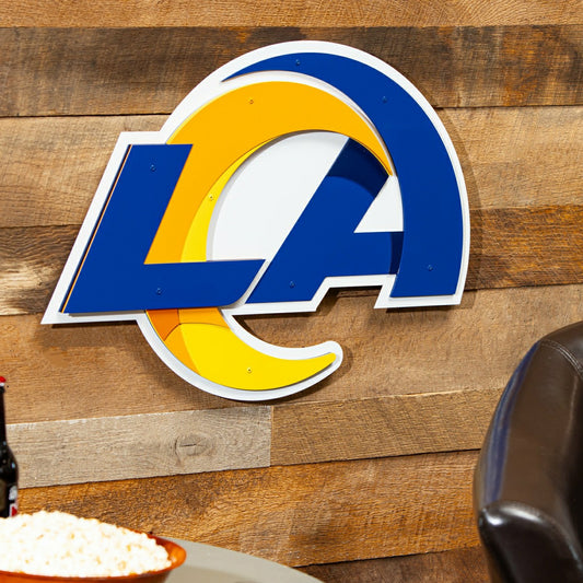 Team Sports America Essential - Los Angeles Rams Premier Metal Wall Art