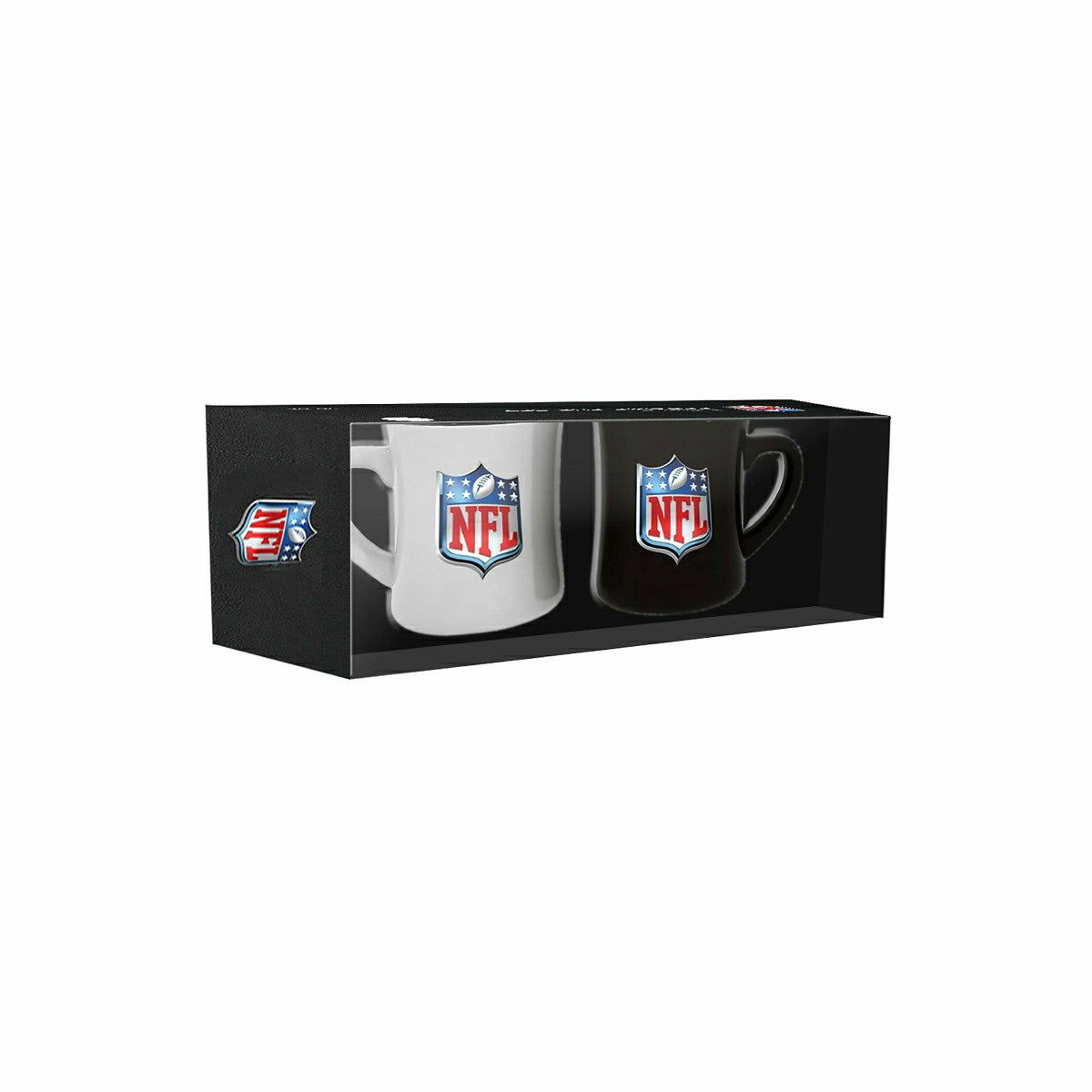 Team Sports America Essential - Miami Dolphins 10oz Ceramic Cup Set, 2pc