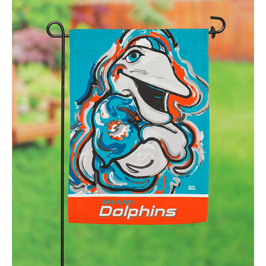Team Sports America Exclusive - Miami Dolphins, Suede GDN Justin Patten