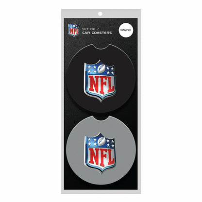 Team Sports America Essential - Minnesota Vikings Car Coaster Set, 2pc